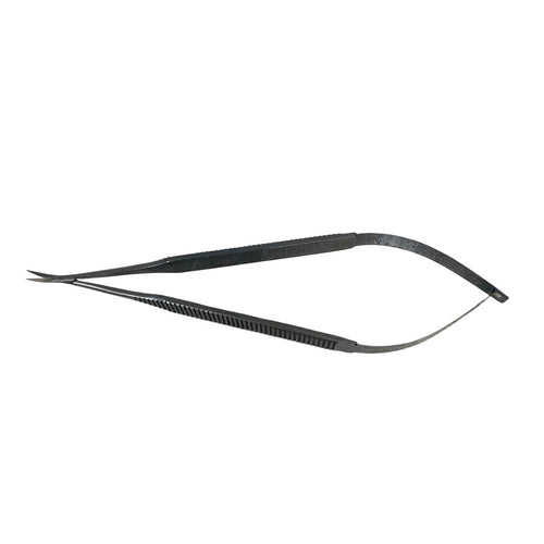 Codman 80-1521 Malis Verity Titanium Microsurgical Scissors 6.75" Curved Fine