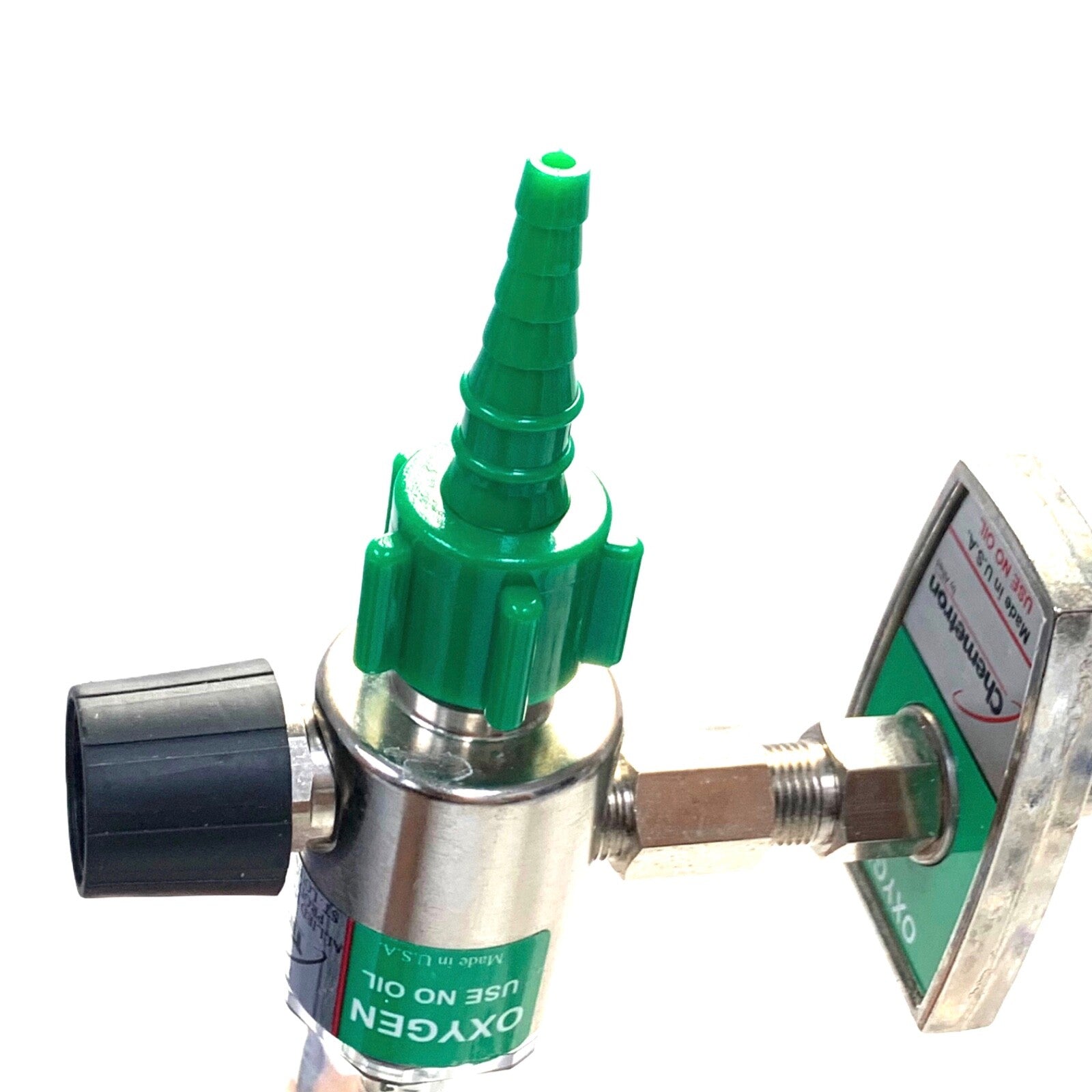 Allied Healthcare Timeter, Chemetron Oxygen Flowmeter w/ Male Attachment