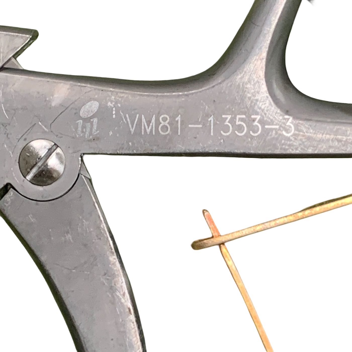 V. Mueller VM81-1353-3 Kerrison Rongeur 3mm 40° Up-Cut Spinal Instrument