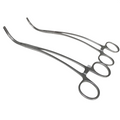 Pilling LOT OF 2 35-3631 & 35-3630 DeBakey Medium Surgical Clamp 10.5"