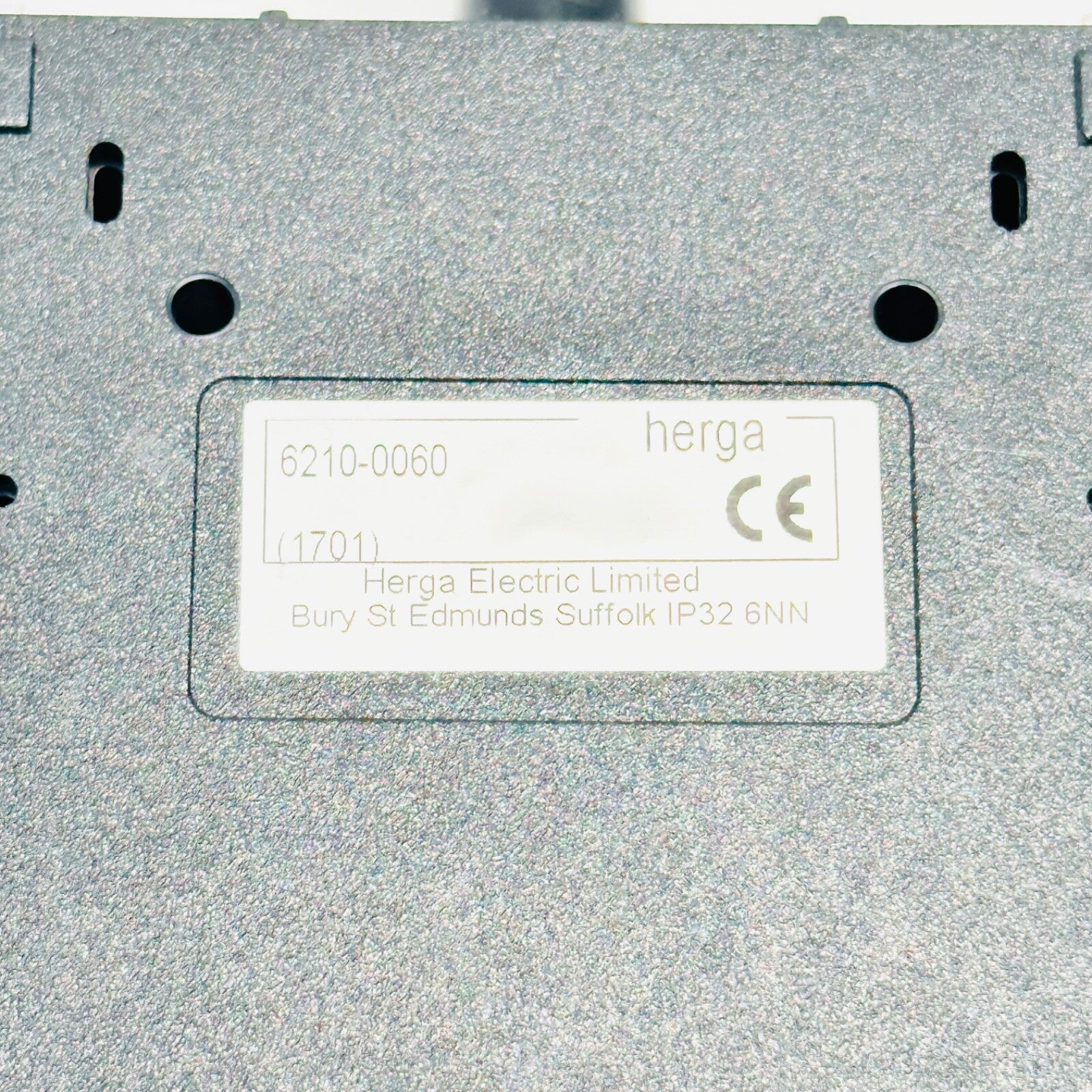 Herga 6210-0060 Light Duty 6210 Footswitch