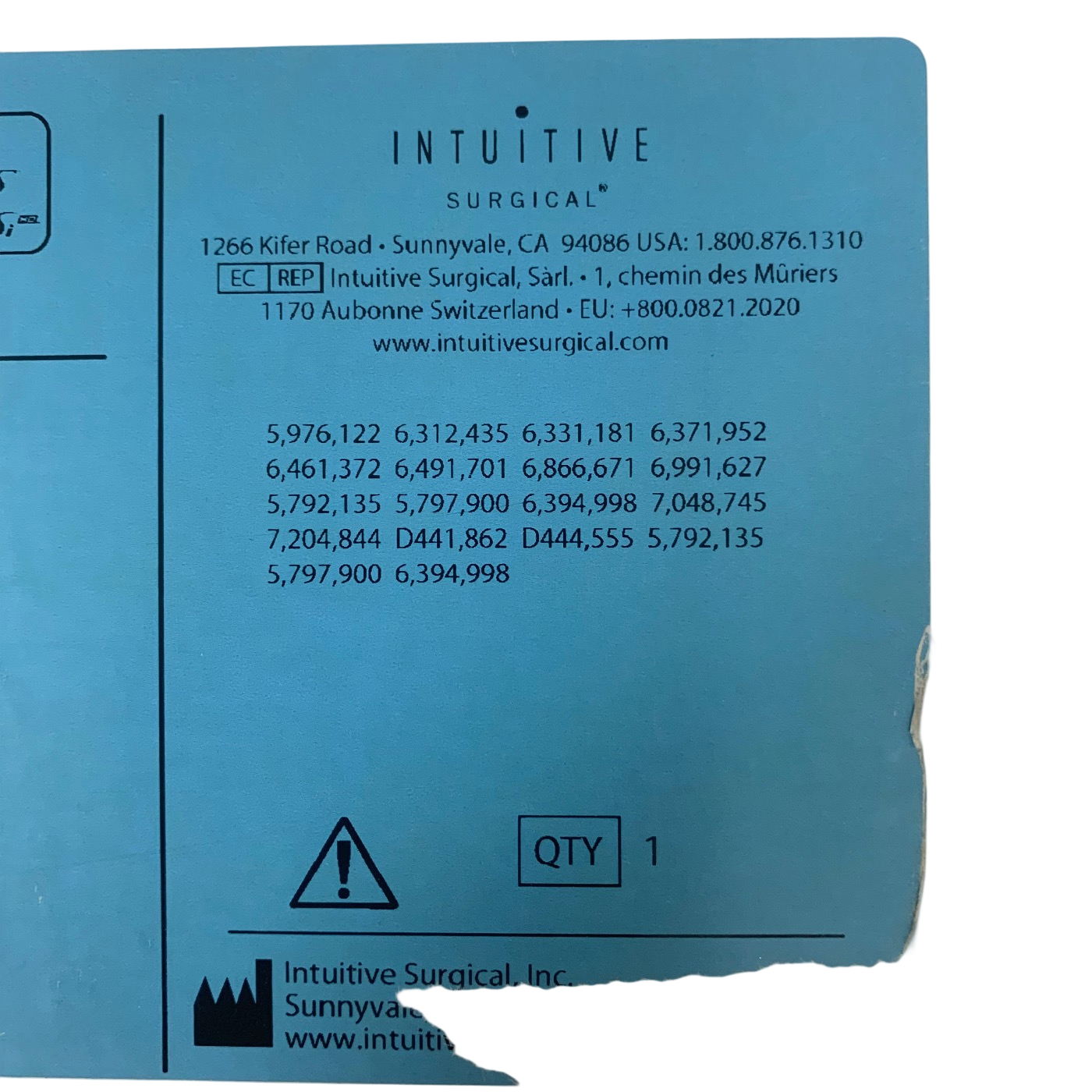 Intuitive Surgical 420048 Da Vinci Long Tip  Forceps  (New)