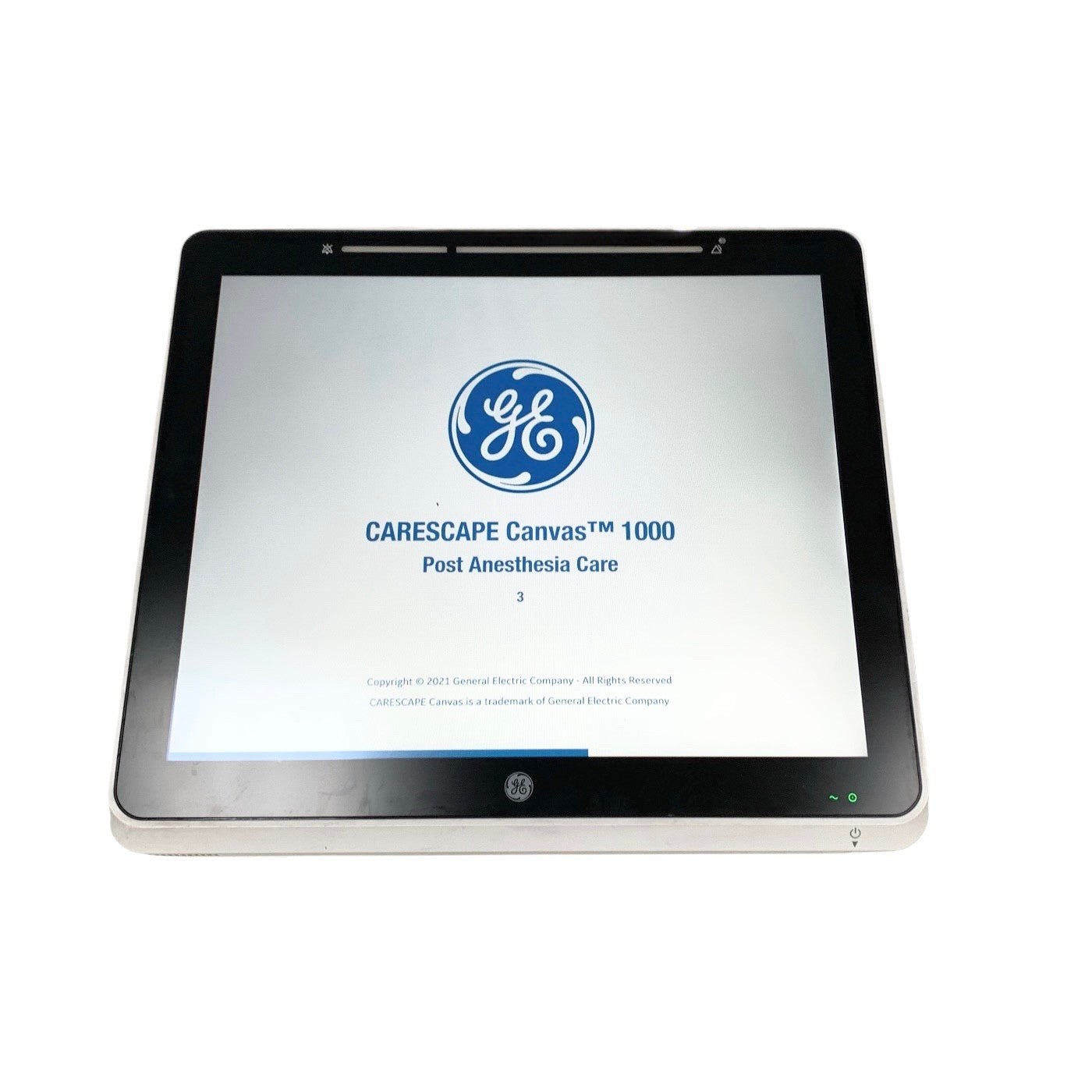 GE REF 5876727, POST ANESTHESIA CARE, CARESCAPE Canvas 1000 MONITOR