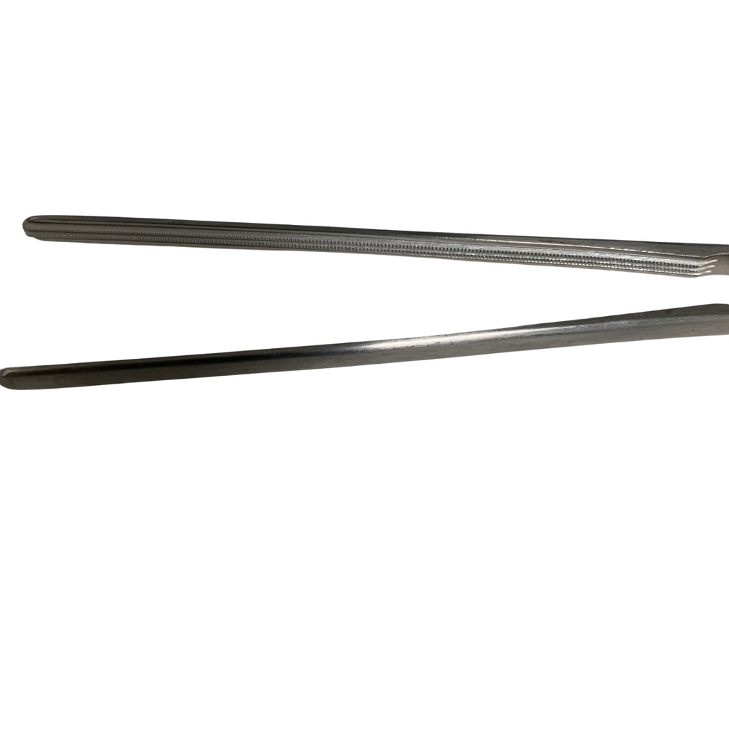 JARIT 325-150. Doyen Intestinal Clamp. Cardio-Grip 3-7/8", Straight, 9-1/2"