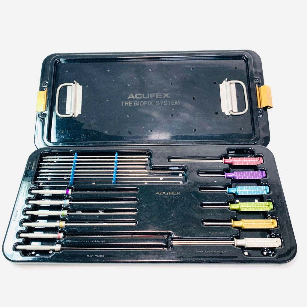 Acufex The Biofix System, Tamps, Applicators, Drill Bits, Guide Wires