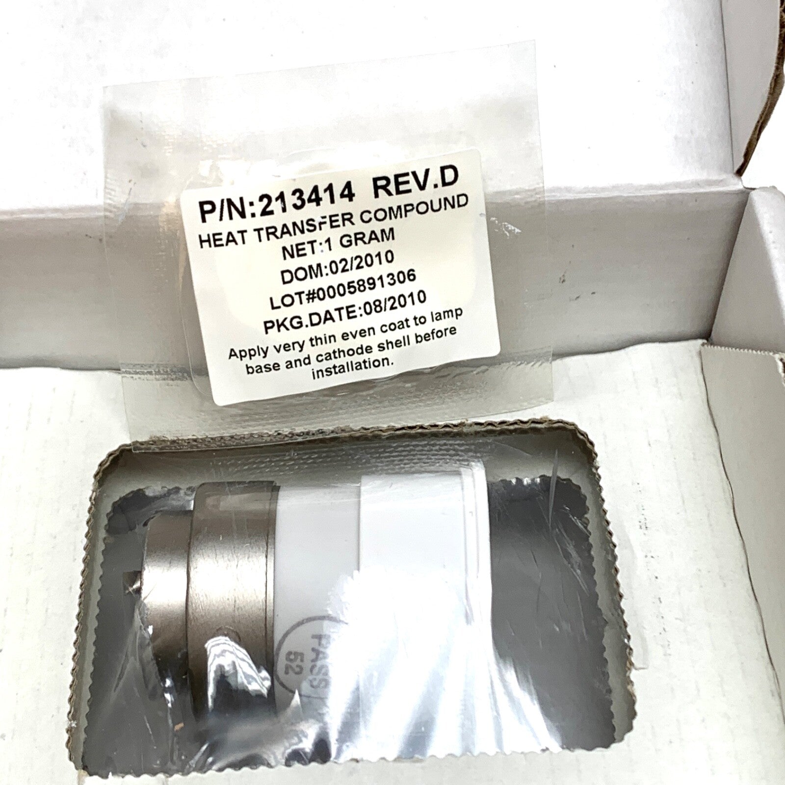 Cadmet REF 57010, Model PE300BF, 300 Watt Xenon Lamp