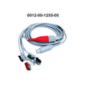 MINDRAY 0012-00-1255-05 Straight 3/5 Lead Ecg Cable - 10 Ft
