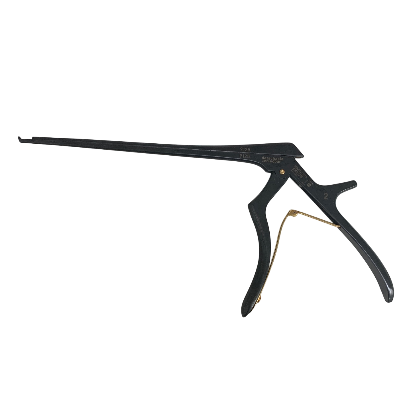 AESCULAP FK913B Noir® KERRISON Bone Punches #2  2MM 130 deg Upwards Cutting