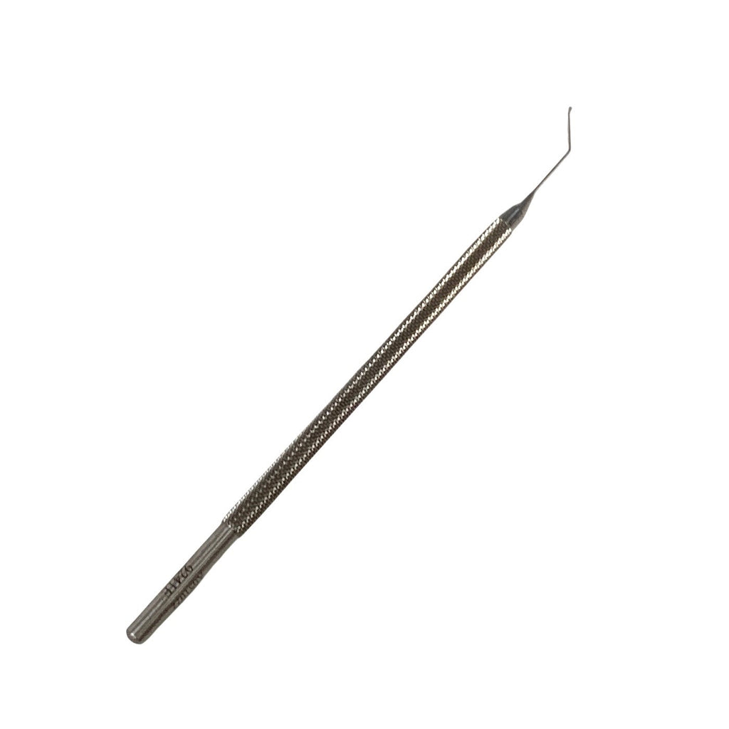 Ambler Ref 9241E, Drysdale nucleus manipulator 4 3/8'',angled shaft, 10.0mm