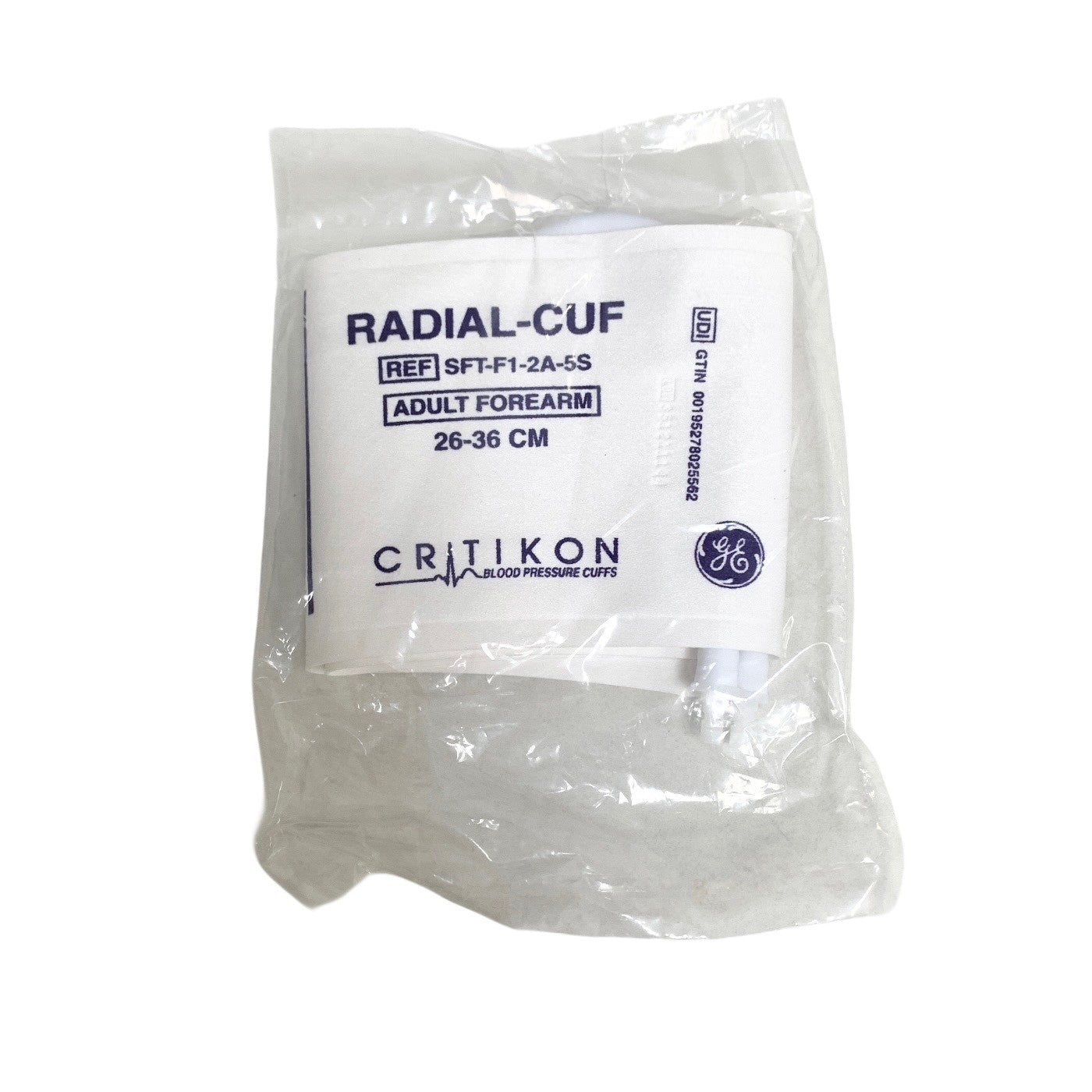 GE Critikon REF SFT-F1-2A-5S, RADIAL-CUF, ADULT FOREARM 26-36 CM, NEW