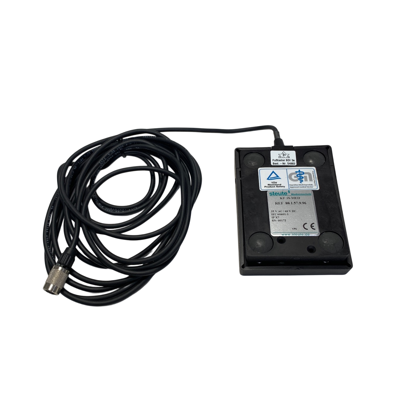STEUTE REF 88.1.57.9.96, KF-1S-MED MEDICAL FOOTSWITCH