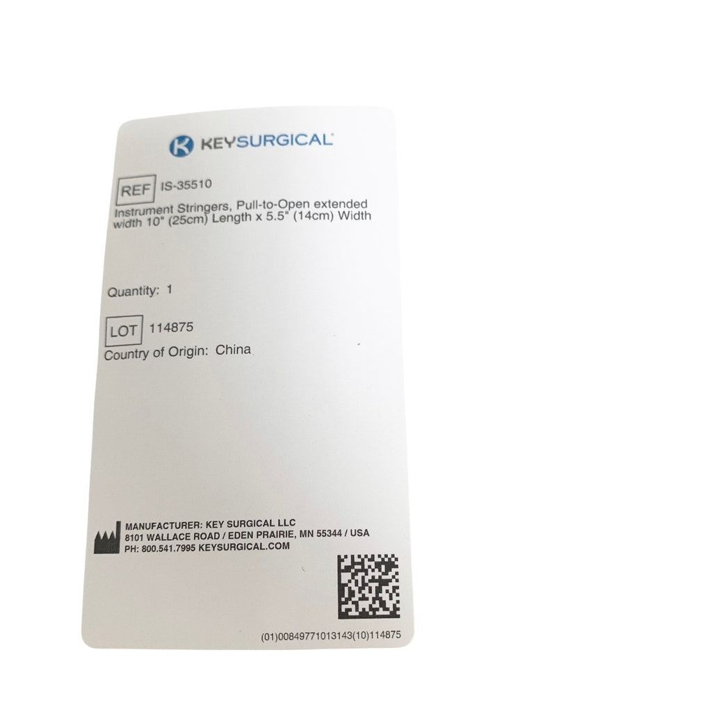 KEYSURGICAL REF IS-35510, Instrument Stringers, Pull-to-Open extended width 10"