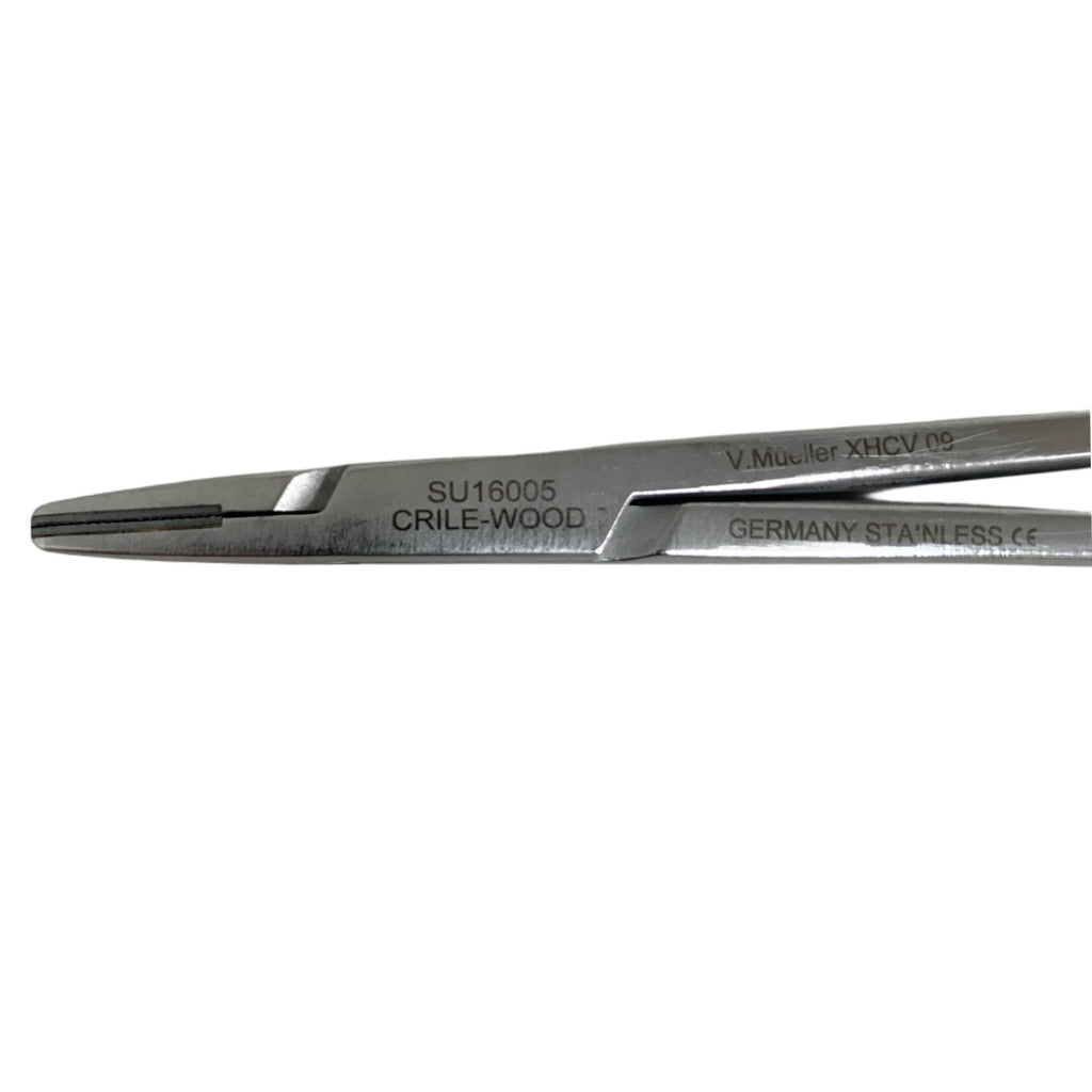 V. Mueller Surgical Needle Holder 6" Su16005 Gold Handle