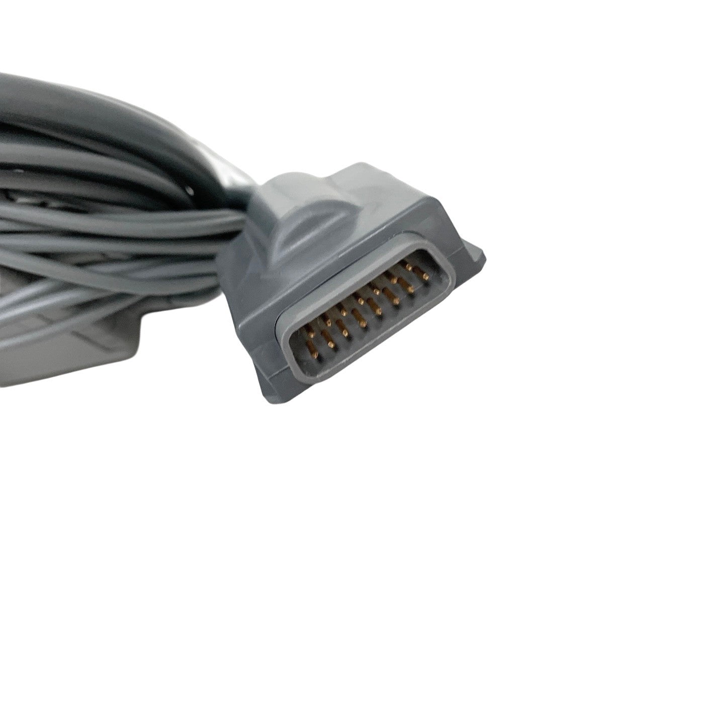 Burdick 007704 ECG Patient Cable 10-Lead AHA Replaceable Leads Cardiac Science