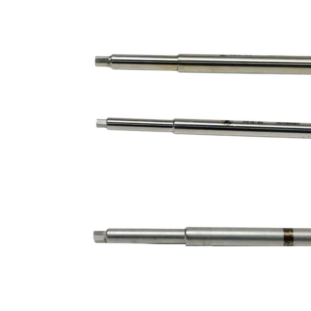 Zimmer Hex Standard Screwdriver Set (2.5mm, 3.5mm & 2.5mm W/ Quick COUP. Handle)