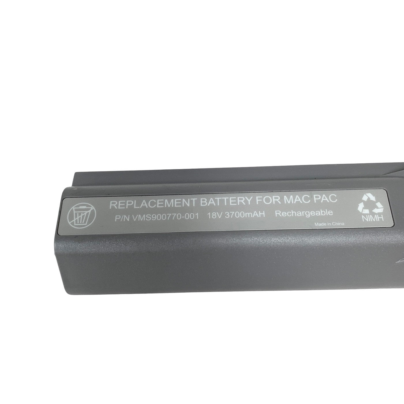 Replacement Battery for GE MAC PAC VMS900770-001 18V 3700mAh NiMH ECG EKG Monito