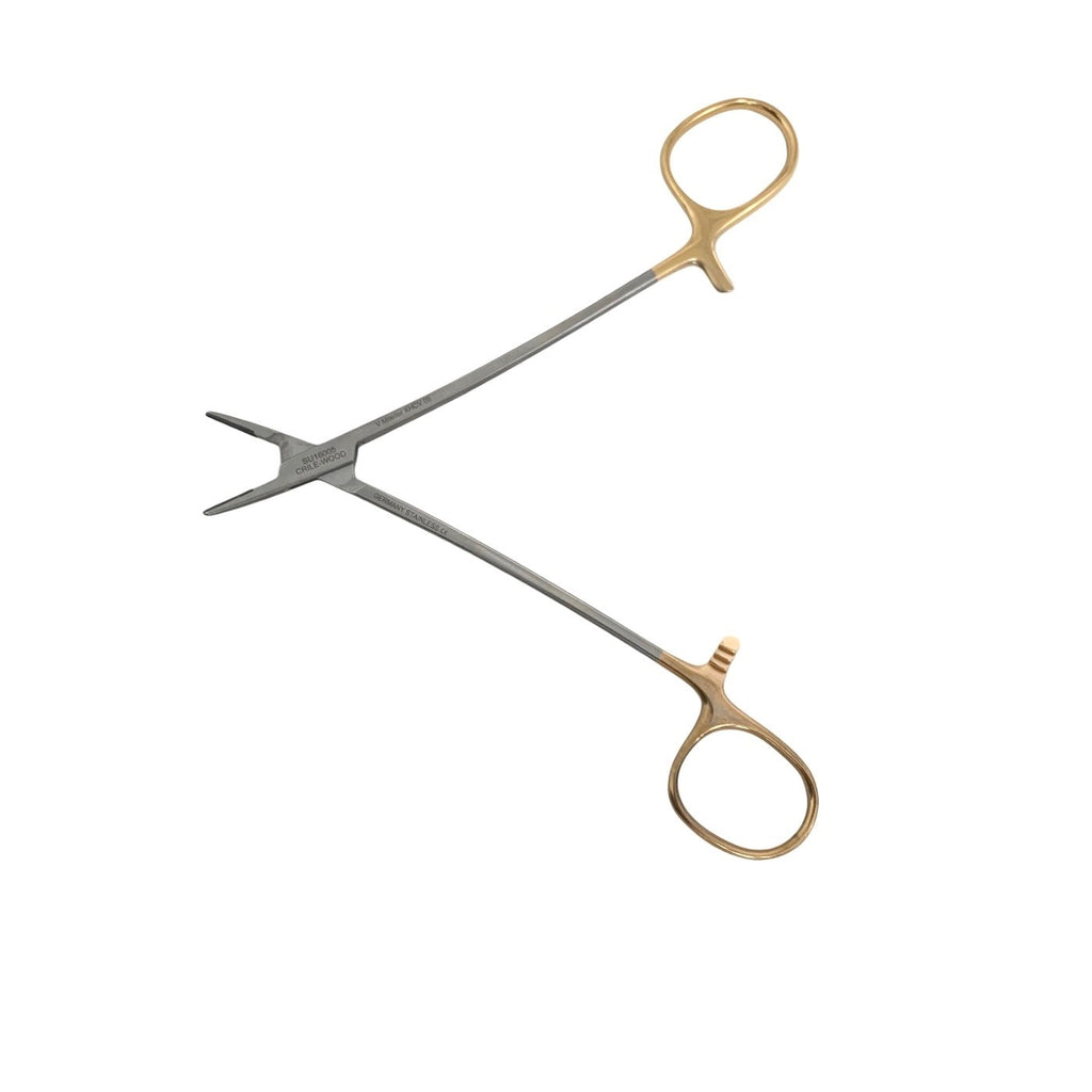 V. Mueller Surgical Needle Holder 6" Su16005 Gold Handle