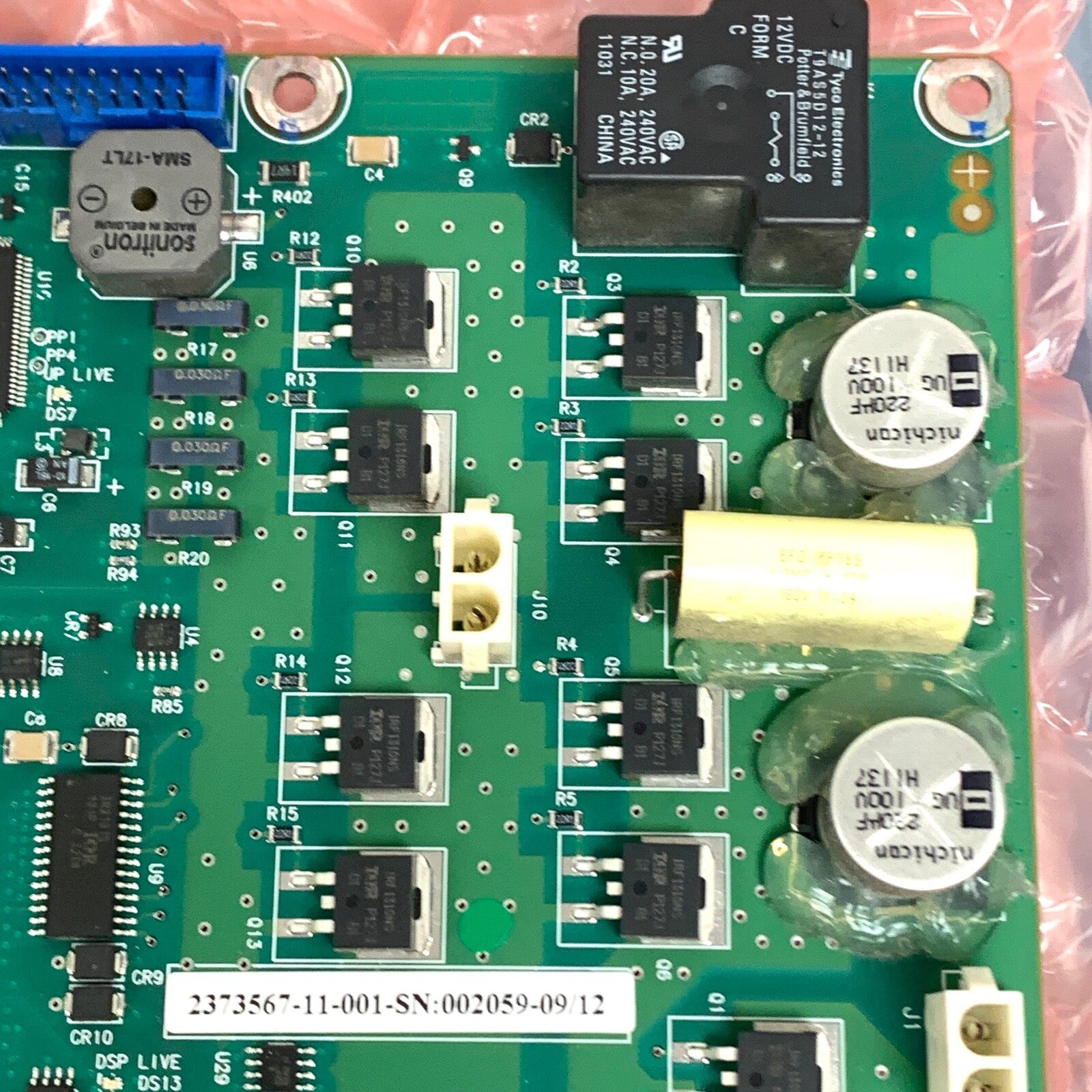 GE REF 2373567-11-001, Programmed Lift Node Board