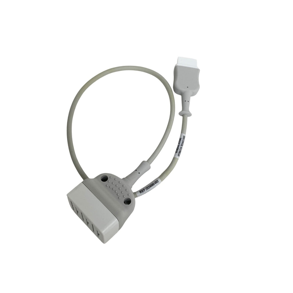 GE REF 2024565-002, Defib Sync Cable DS1 3-Way Splitter