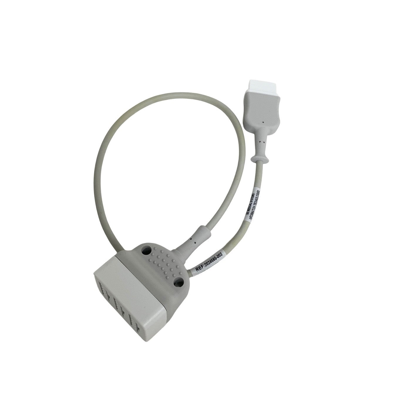 GE REF 2024565-002, Defib Sync Cable DS1 3-Way Splitter