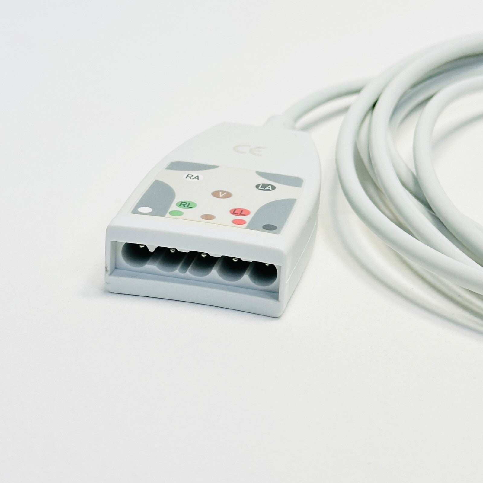 Getinge 0012-00-1814-01 5 LEAD AAMI ECG CABLE w/ 0012-00-1812-01 ecg trunk cable