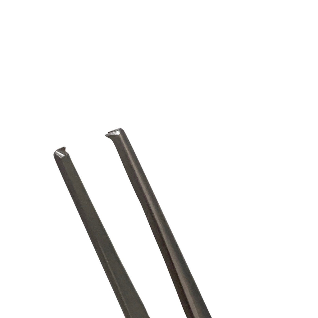 Jarit 130-150 Iris Tissue Forceps 1x2 Teeth 4.5" Germany Stainless Steel
