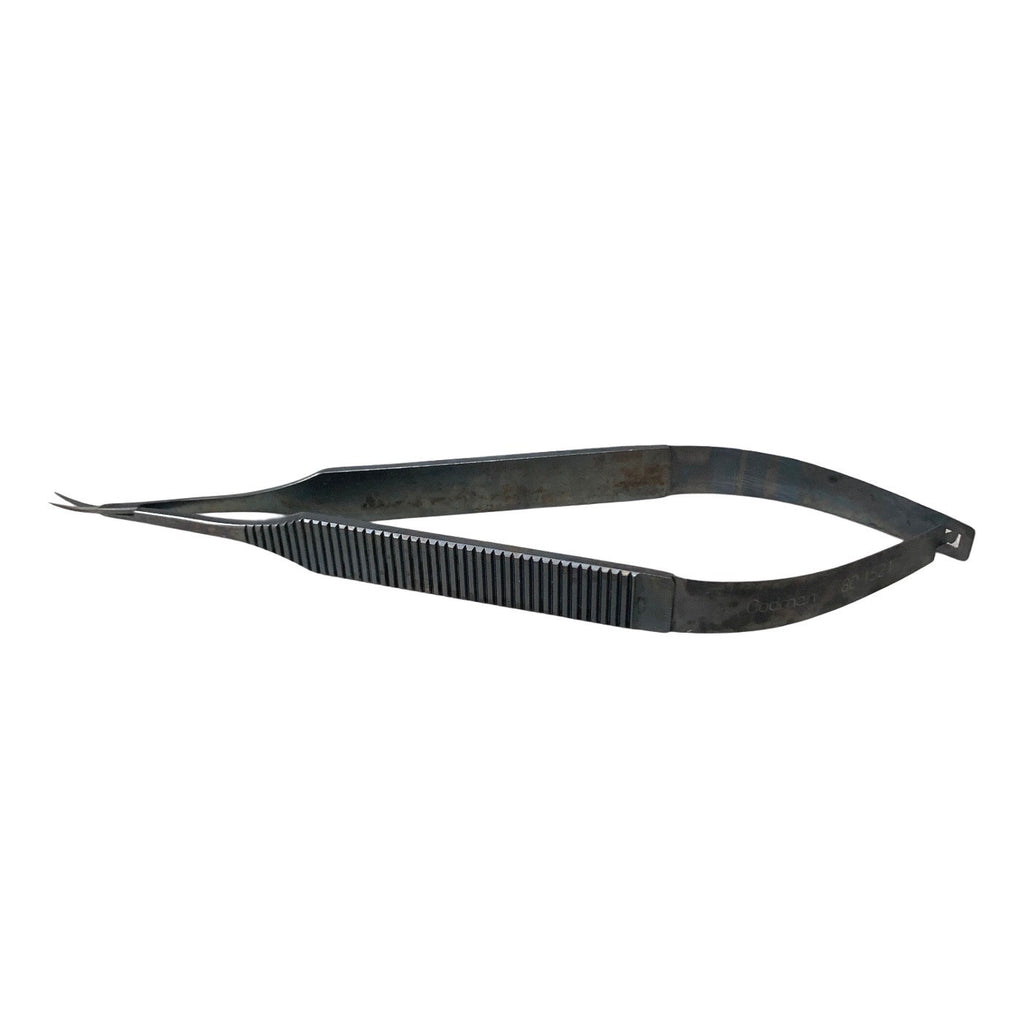 Codman 80-1521 Malis Verity Titanium Microsurgical Scissors 6.75" Curved Fine