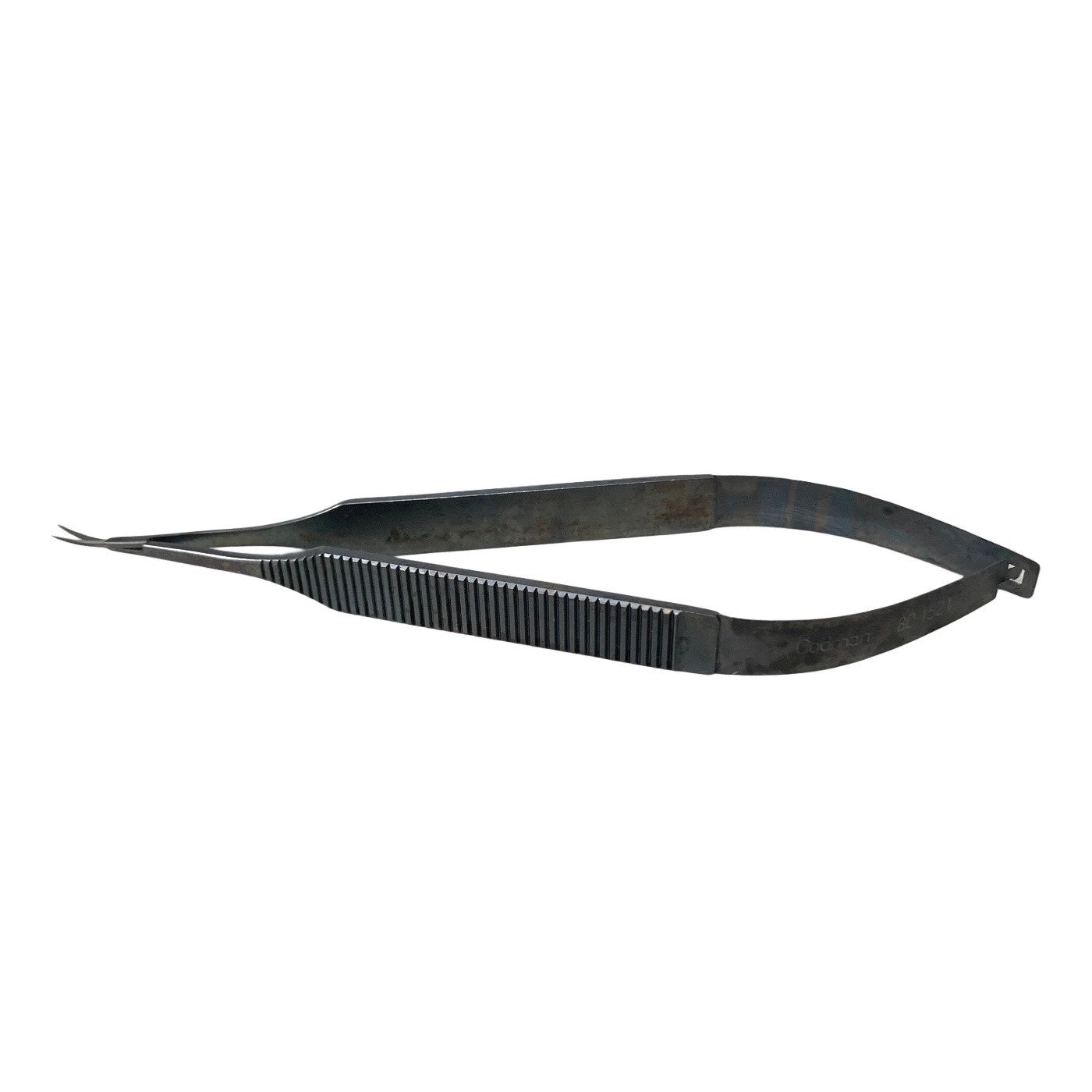 Codman 80-1521 Malis Verity Titanium Microsurgical Scissors 6.75" Curved Fine