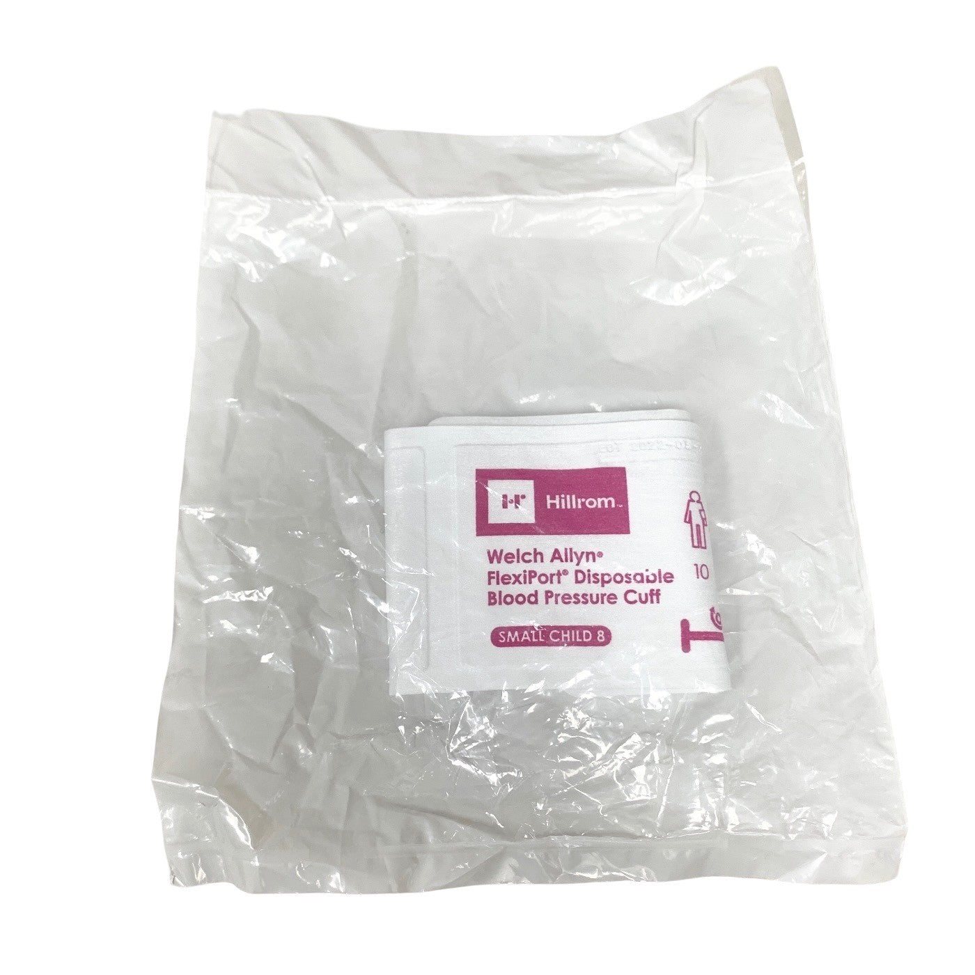 HILLROM WELCH ALLYN 30503-19A FLEXIPORT DISPOSABLE PRESSURE CUFF SMALL CHILD 8