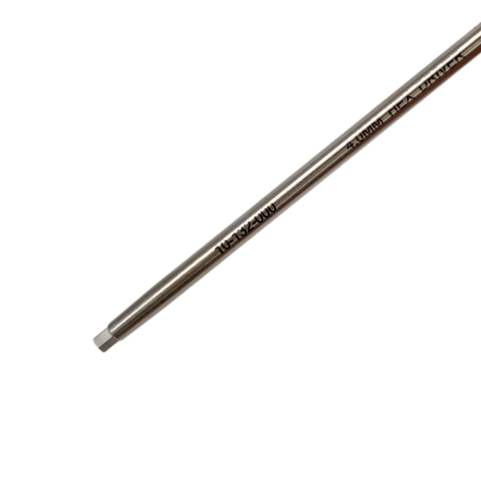 Symmetry REF 10-132-000, TECOMET 4.0 MM HEX DRIVER WITH A.O. FITTING