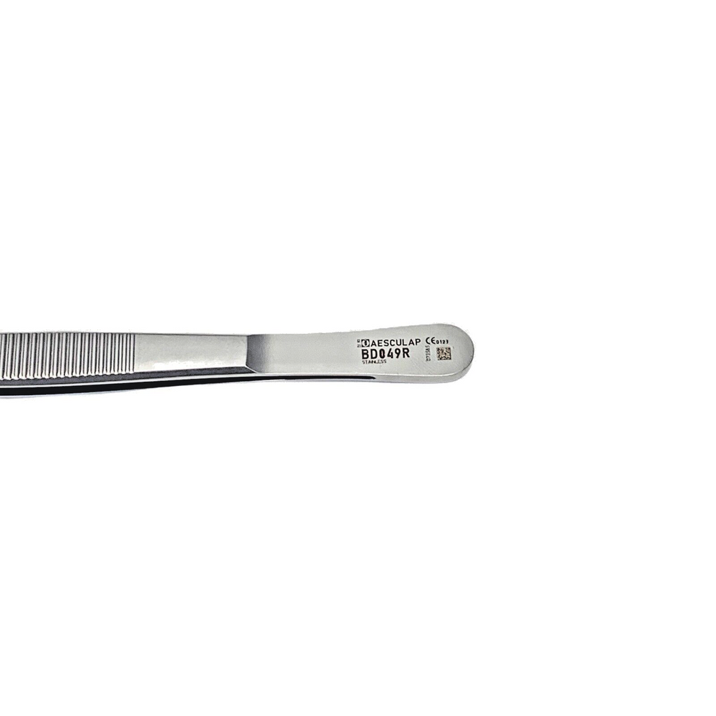 Aesculap REF BD049R, Standard Forceps Serrated, 160mm