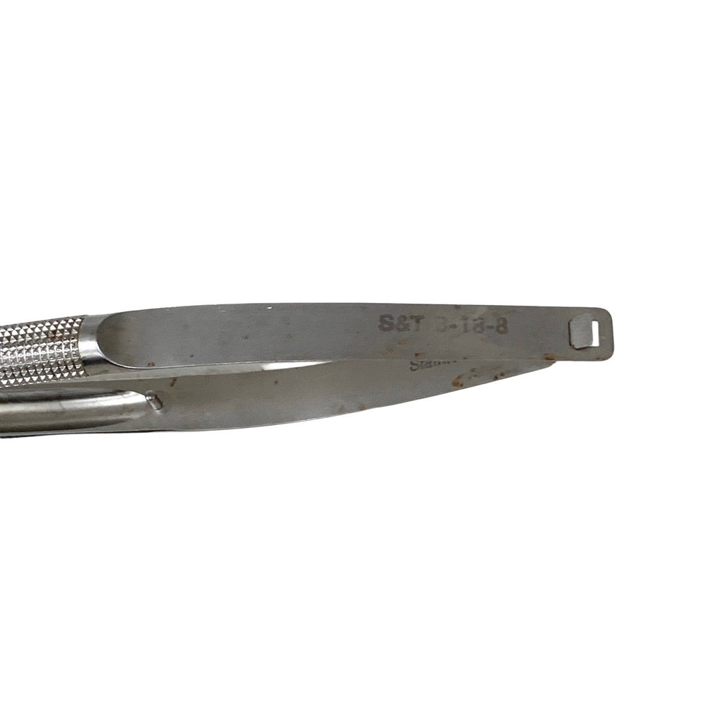 S&T REF B-18-8, CURVED NEEDLE HOLDER
