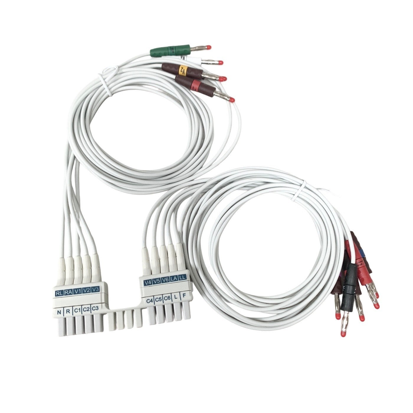 NEW Mortara 9293-046-60, 10-Lead ECG EKG Leadwire Set Banana Ends