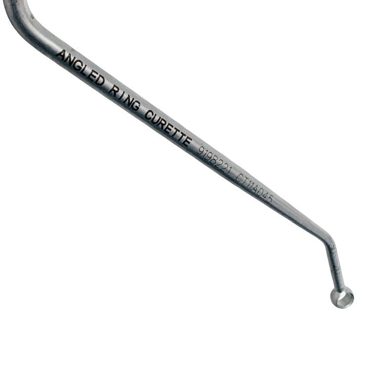 MEDTRONIC REF 9198221, ANGLED RING CURETTE