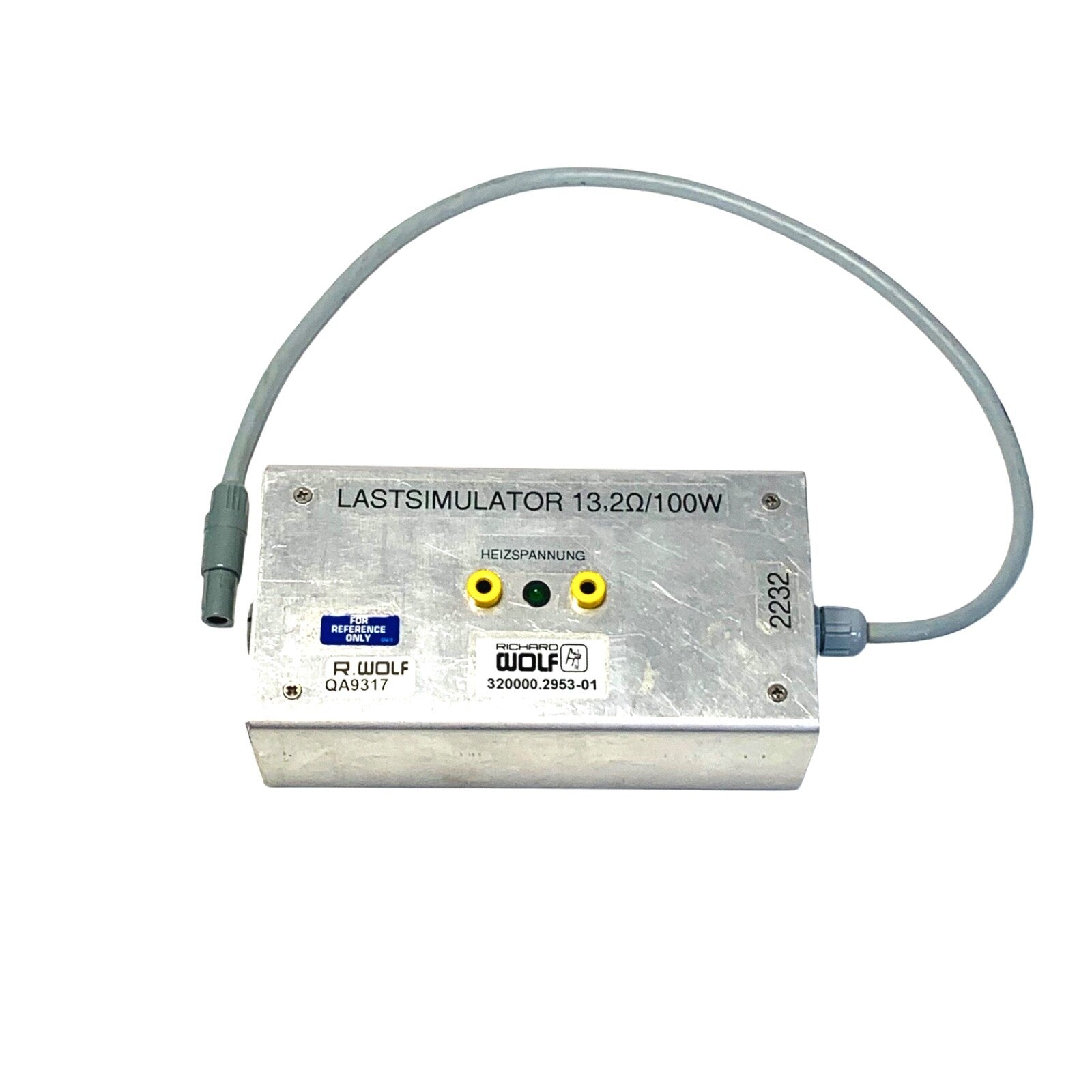 R.WOLF REF 32000-2953-01, LASTSIMULATOR 13,2 OHM, 100W
