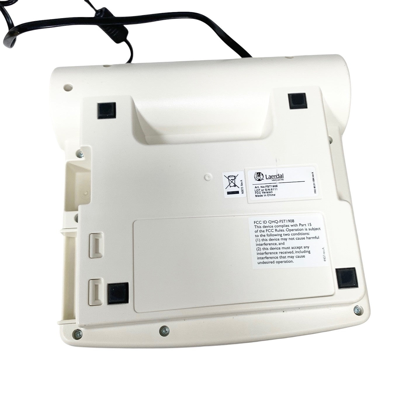 Laerdal VitalSim Vital Signs Simulator FST1908 w/ FST1909 Remote & Case