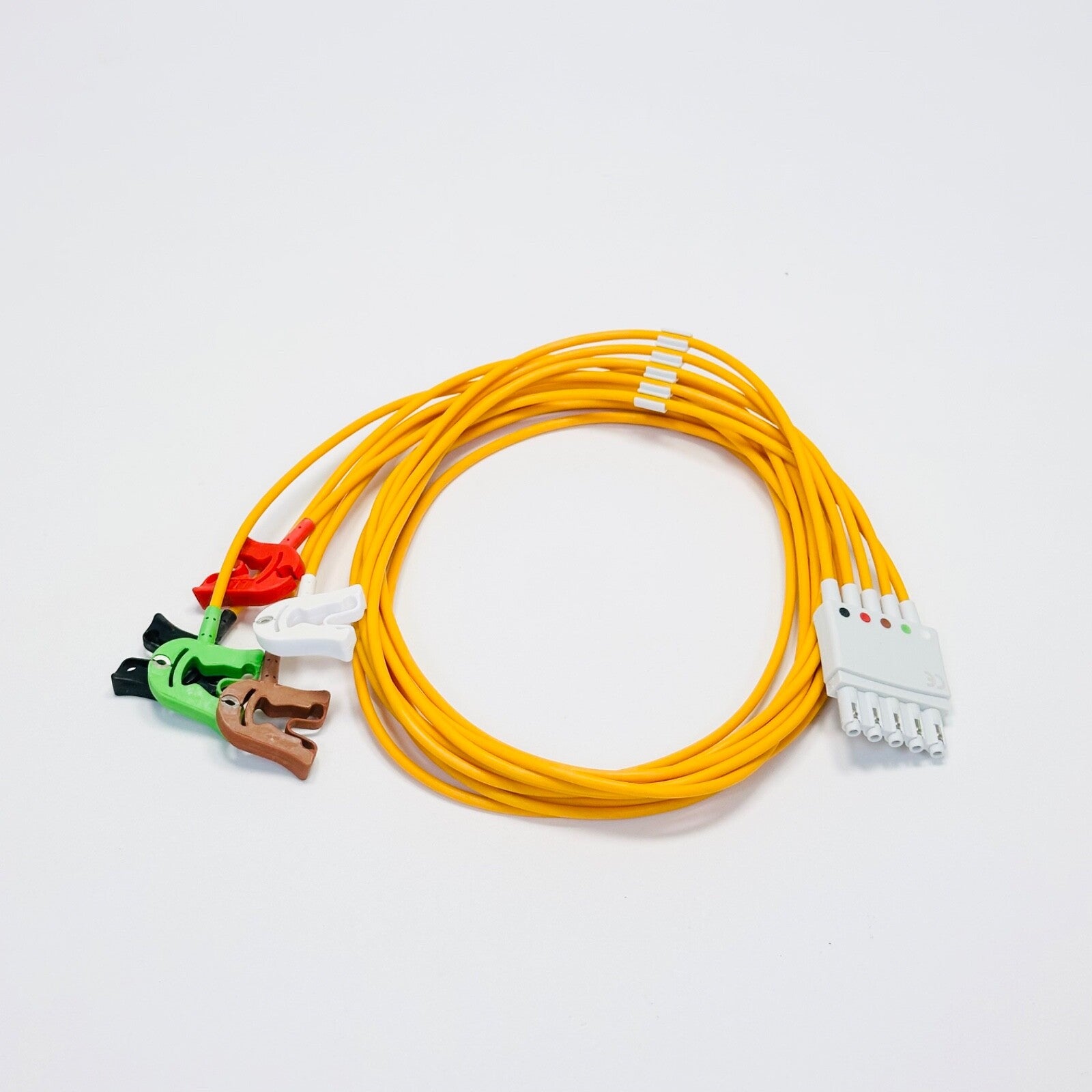 Getinge 0012-00-1814-01 5 LEAD AAMI ECG CABLE w/ 0012-00-1812-01 ecg trunk cable