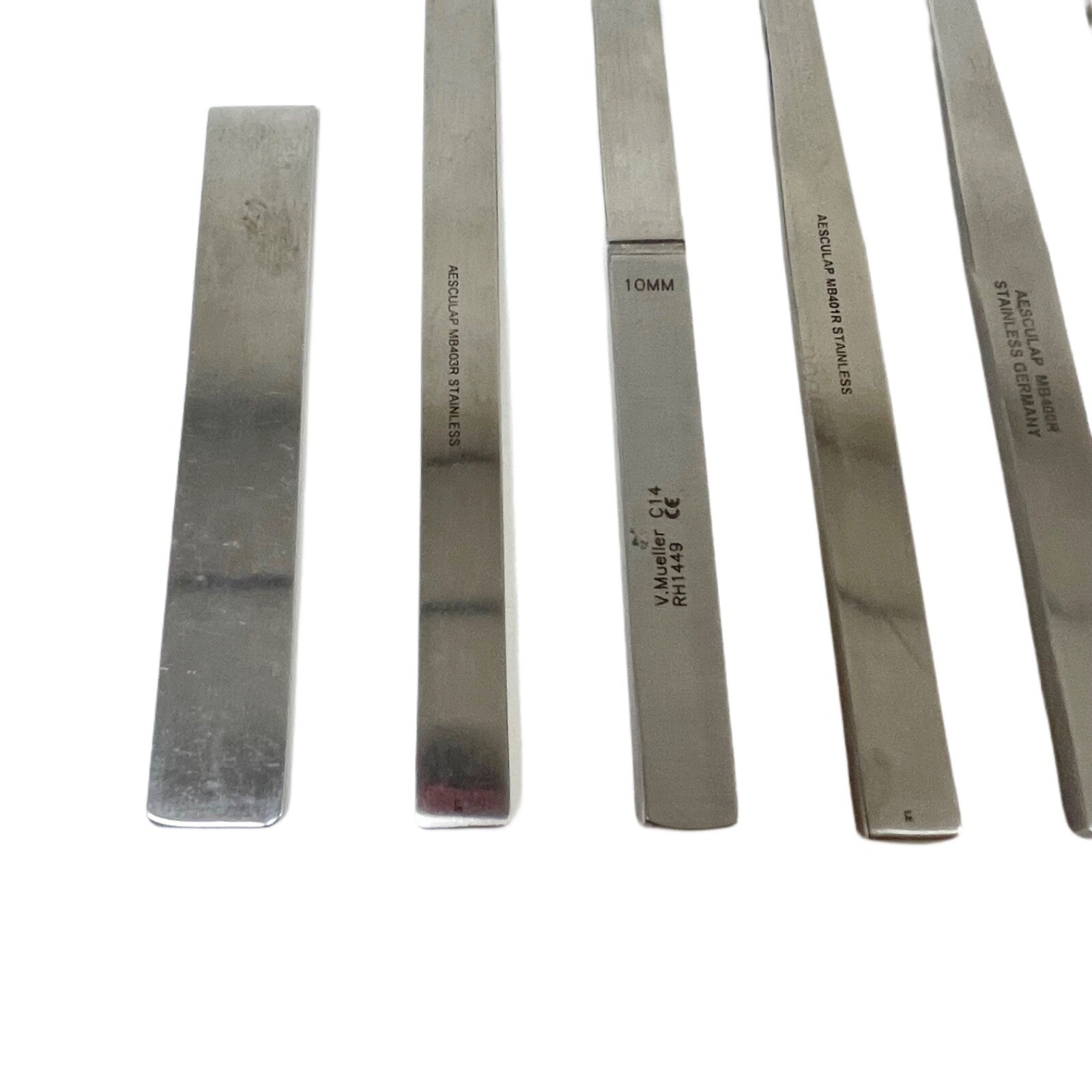 Aesculap / V. Mueller / Arthrex  Ent Nasal Osteotomes Instrument Lot Of 9
