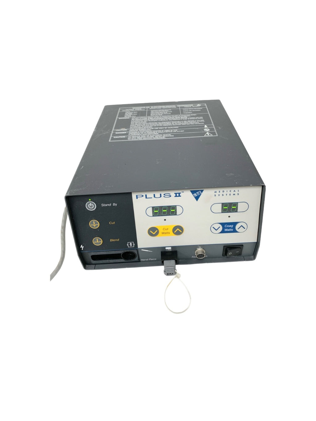 BEI MEDICAL SYSTEM REF MG-1000HS, ESU Generator with CONNECTOR