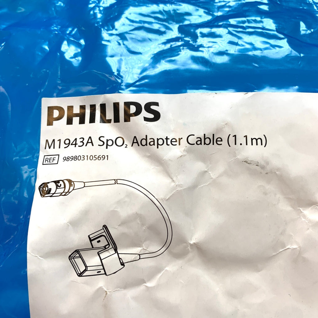 Philips REF M1943A, SpO2, Adapter Cable (1.1m) REF 989803105691