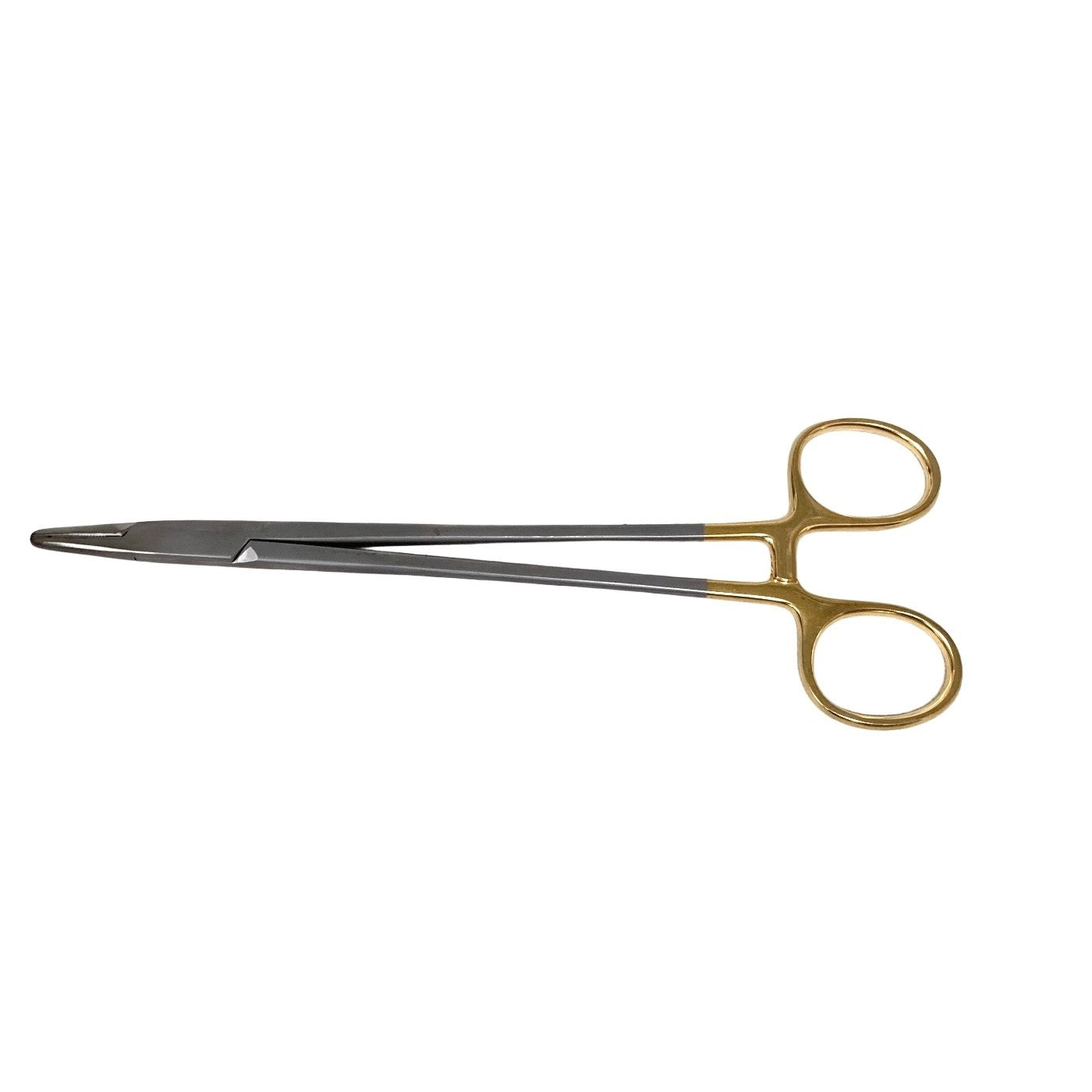 Aesculap BM067US Hegar Needle Holder 7" Tungsten Carbide Gold Handle German Stee