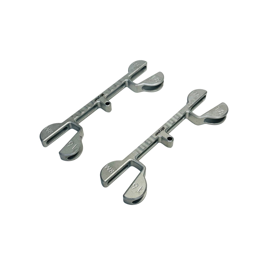 Stryker 164001-18 MAKO Spacer Block 16/18mm Robotic Instrument (lot of 2)