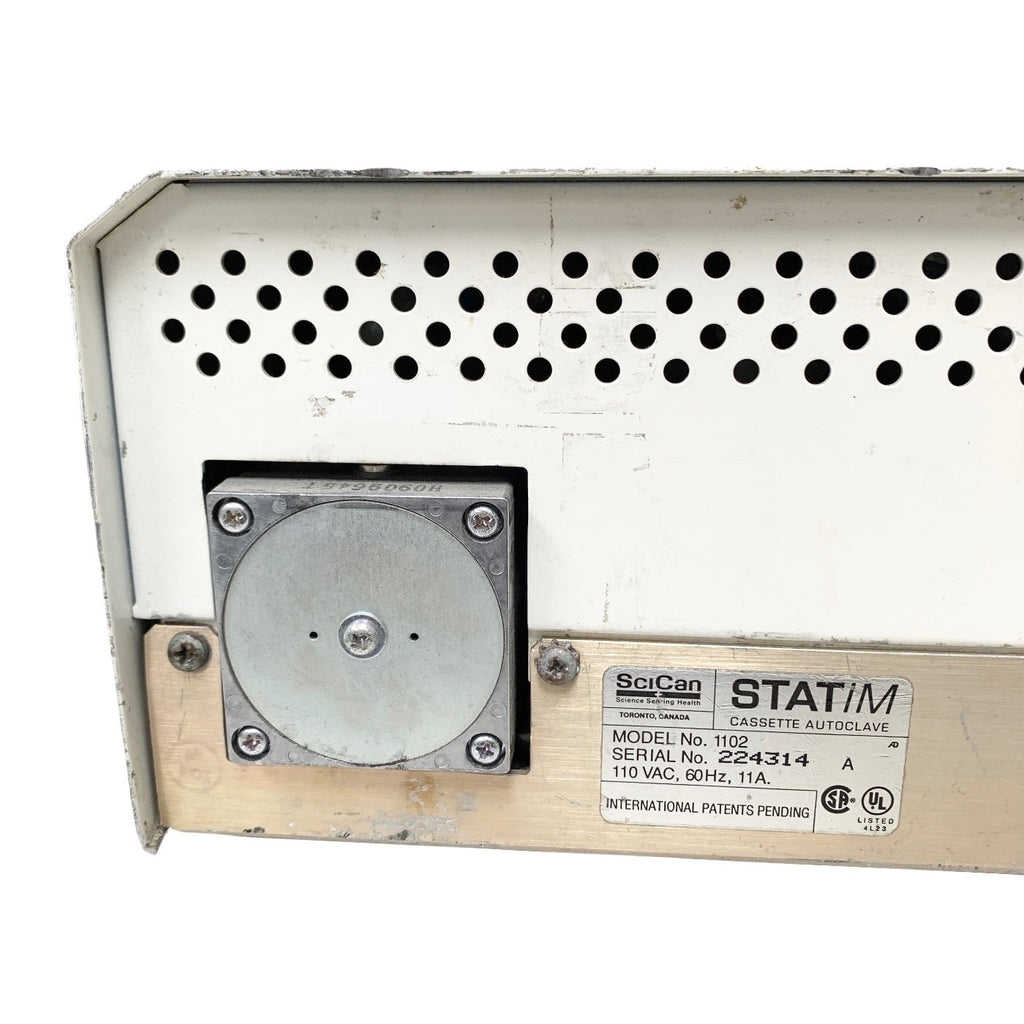 STATIM MODEL 1102, Cassette Autoclave Steam Sterilizer