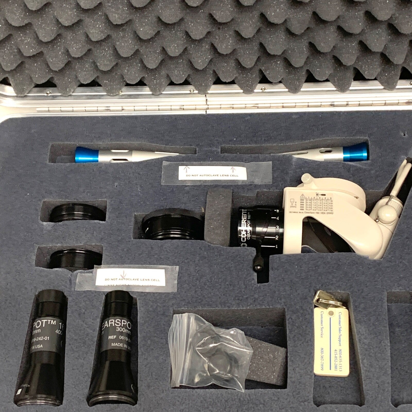 Coherent Clearspot 160 Micromanipulator w/ 300/400 mm lense Accessories & Case