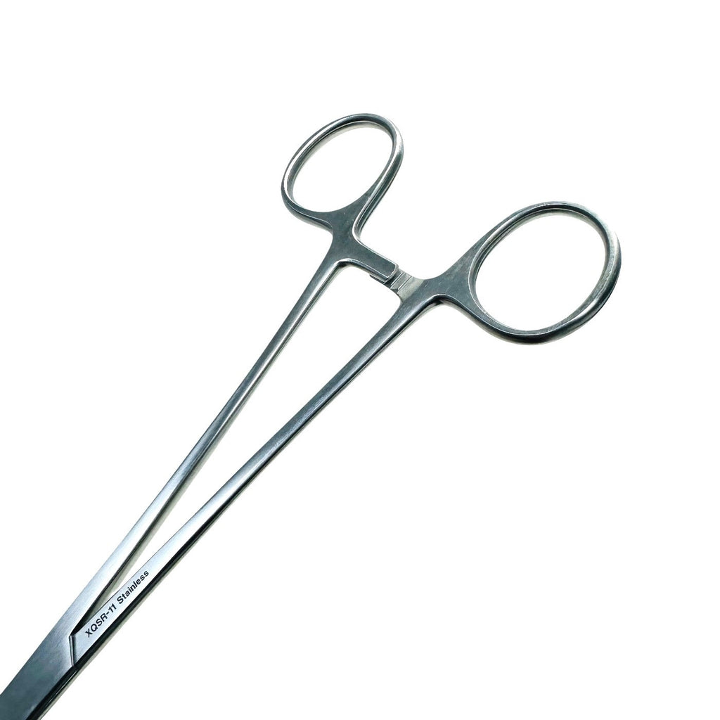 V. Mueller GA3211 Rochester-Pean Hysterectomy Forceps 10″ Curved Serr Instrument