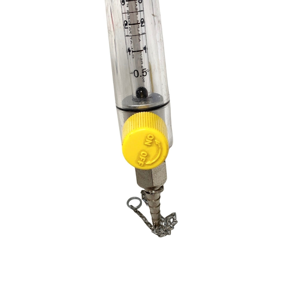 Precision Medical Model 8MFA, AIR Flowmeter, MALE MEDICAL FITTING, 44-57 LPM