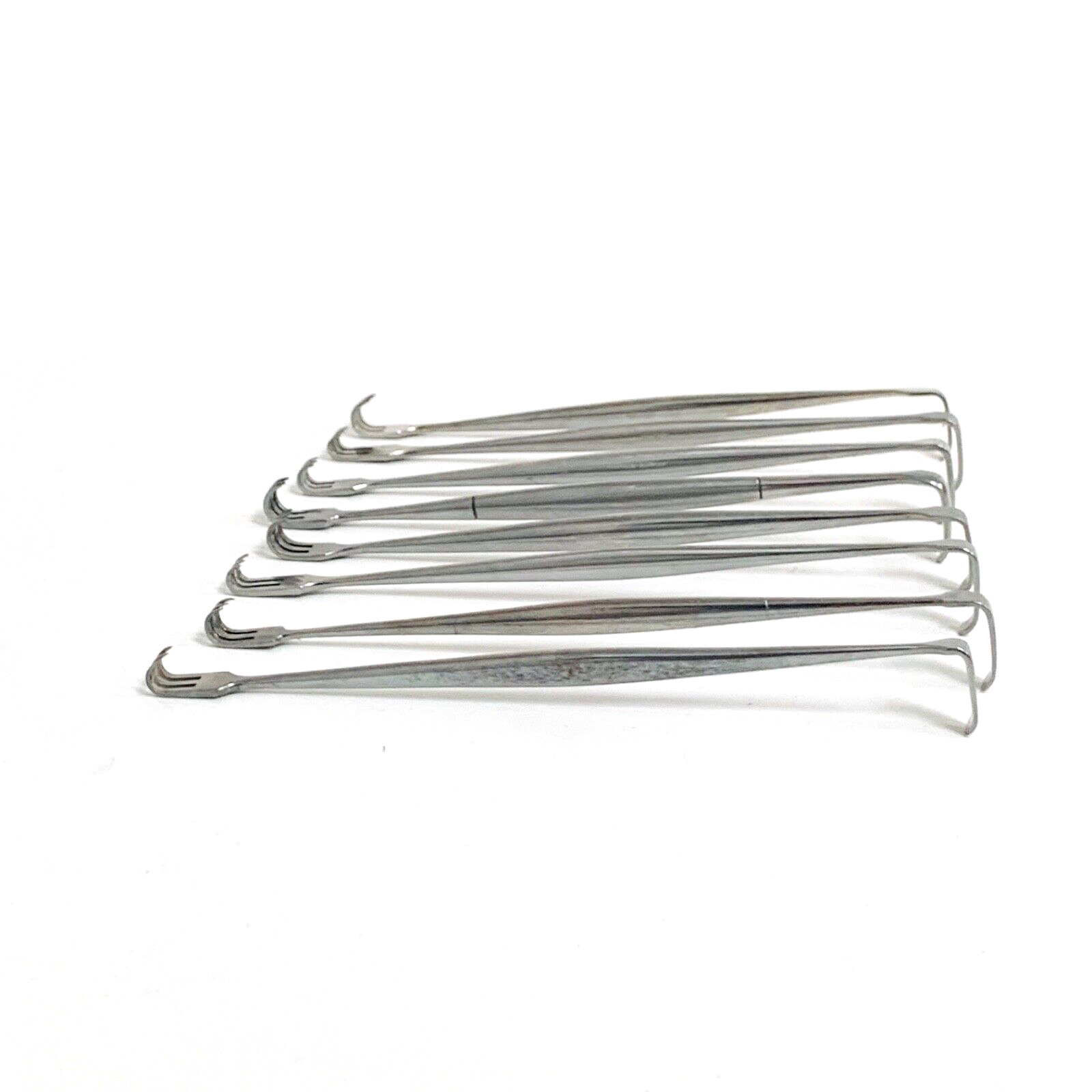 LOT OF 8 SURGICAL SENN RETRACTOR DOUBLE ENDED