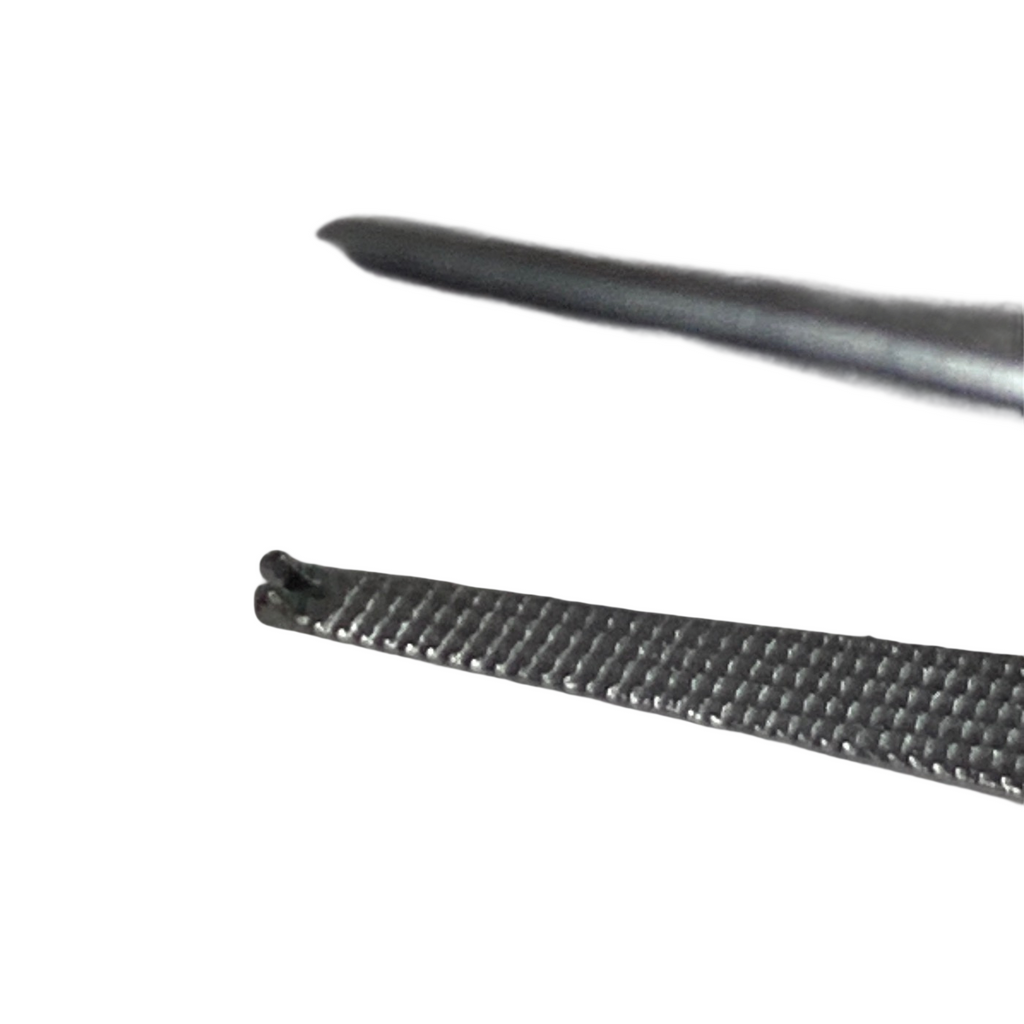 Aesculap BD512R, Adson Tissue Forceps 1x2 Teeth 12cm 4.75" Surgical Dissecting