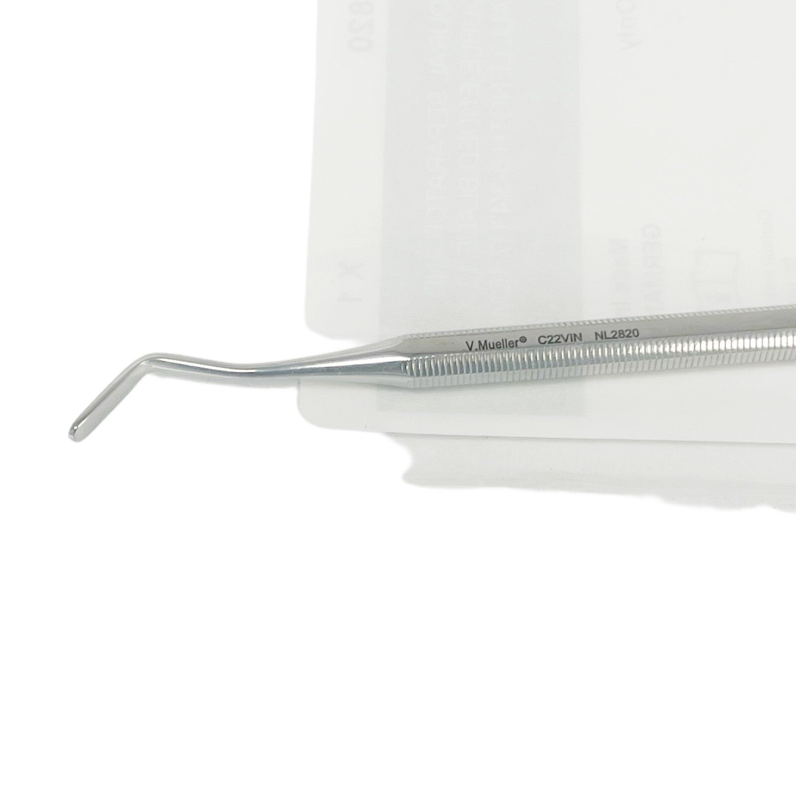 V. Mueller REF NL2820 Woodson dural separator and packer 10mm x 3mm (17.4cm)