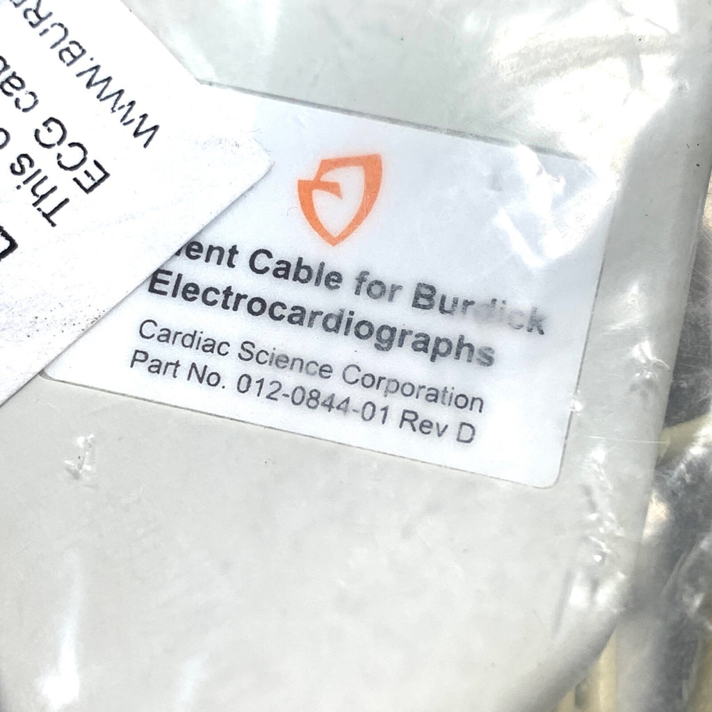 Mortara REF 012-0844-01, Burdick Patient Cable Atria 8x100 10 Lead